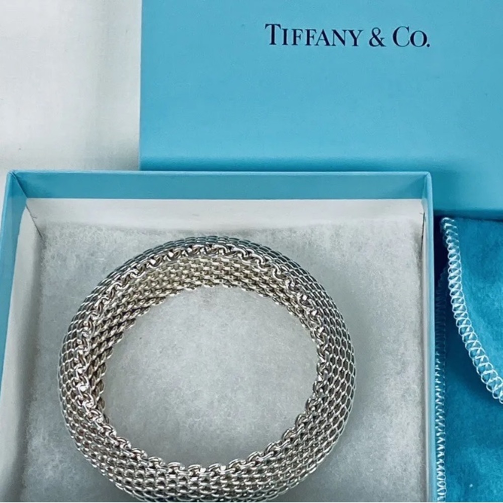 Beautiful Mesh 925 Sterling Silver Bracelet
